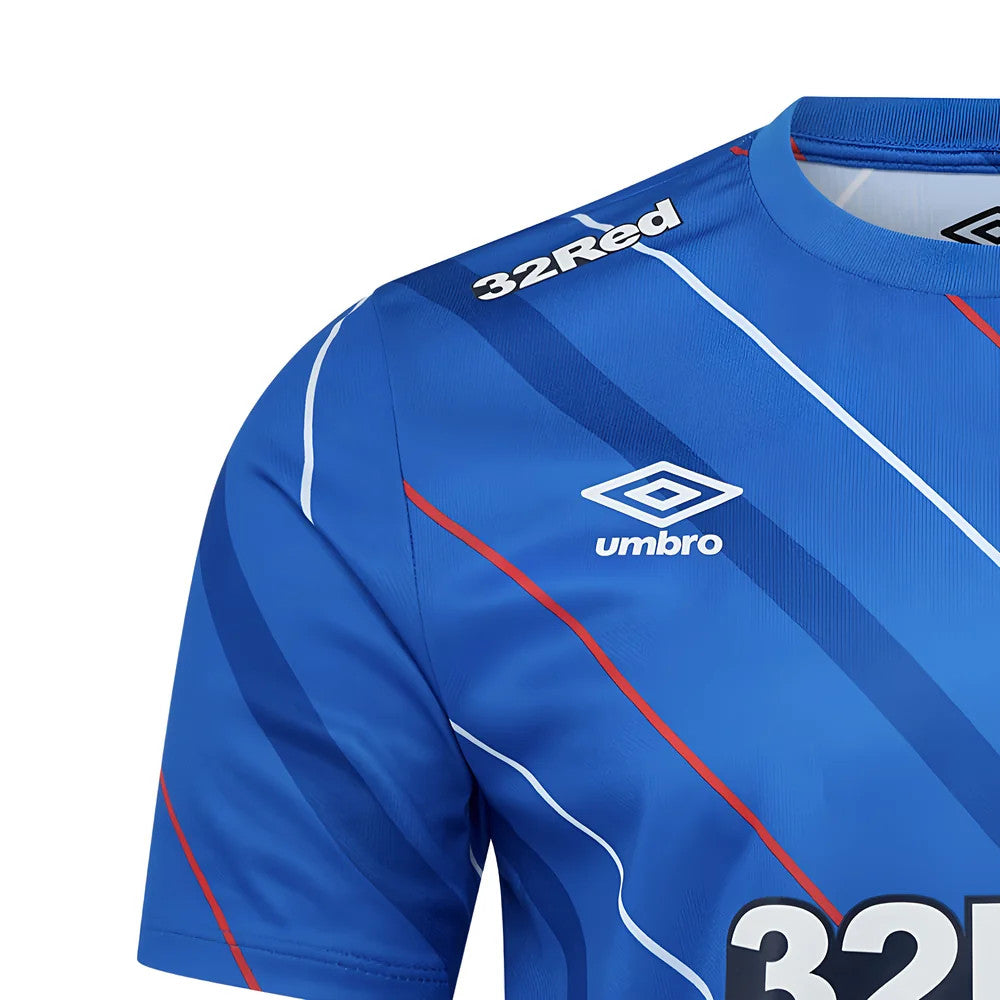 2025-2026 Rangers Home Pre Match Short Sleeve Tee (Lapis Blue)_1