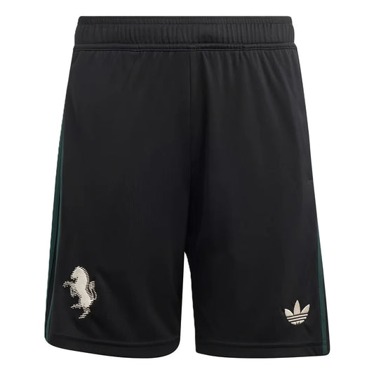 2025-2026 Juventus Third Shorts (Black) - Kids_0