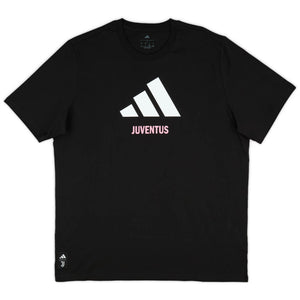 2025-2026 Juventus Seasonal Graphic Tee (Black)_0