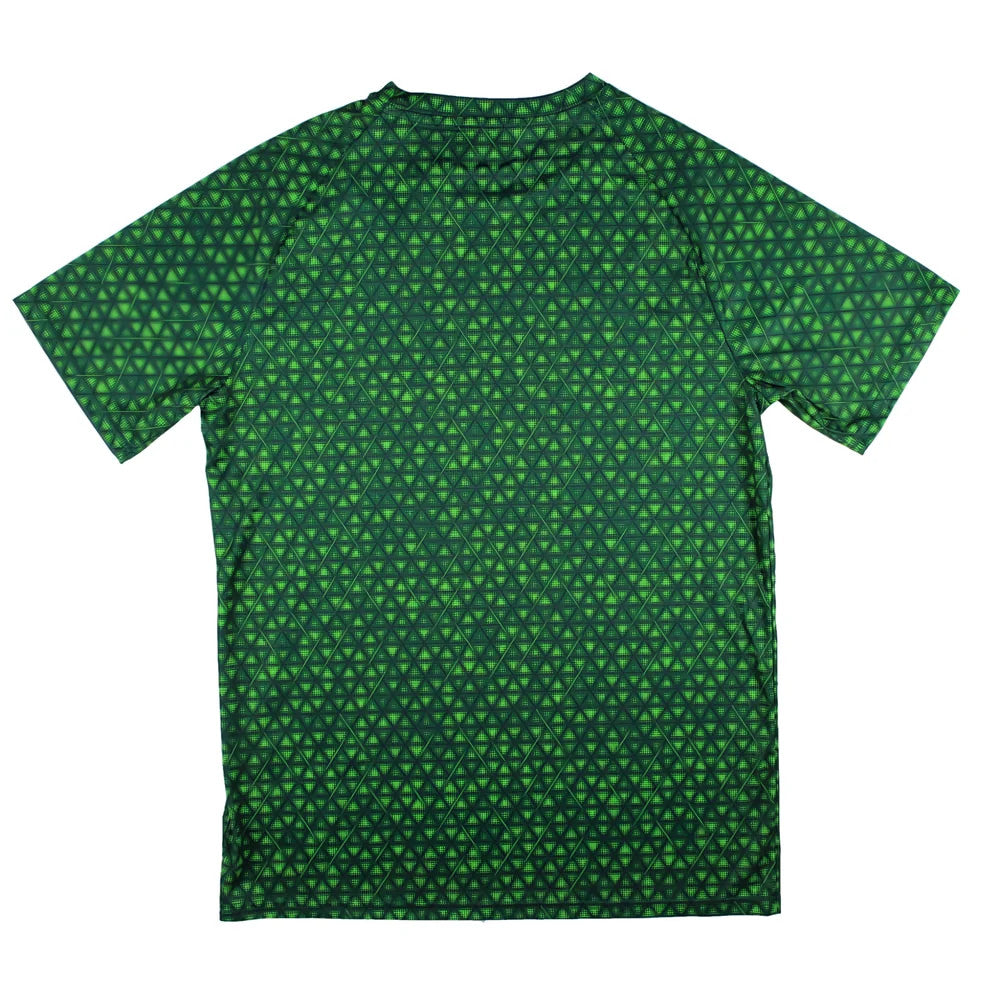 2025-2026 Man City Warm Up Jersey (Green Terrain) - Kids_1