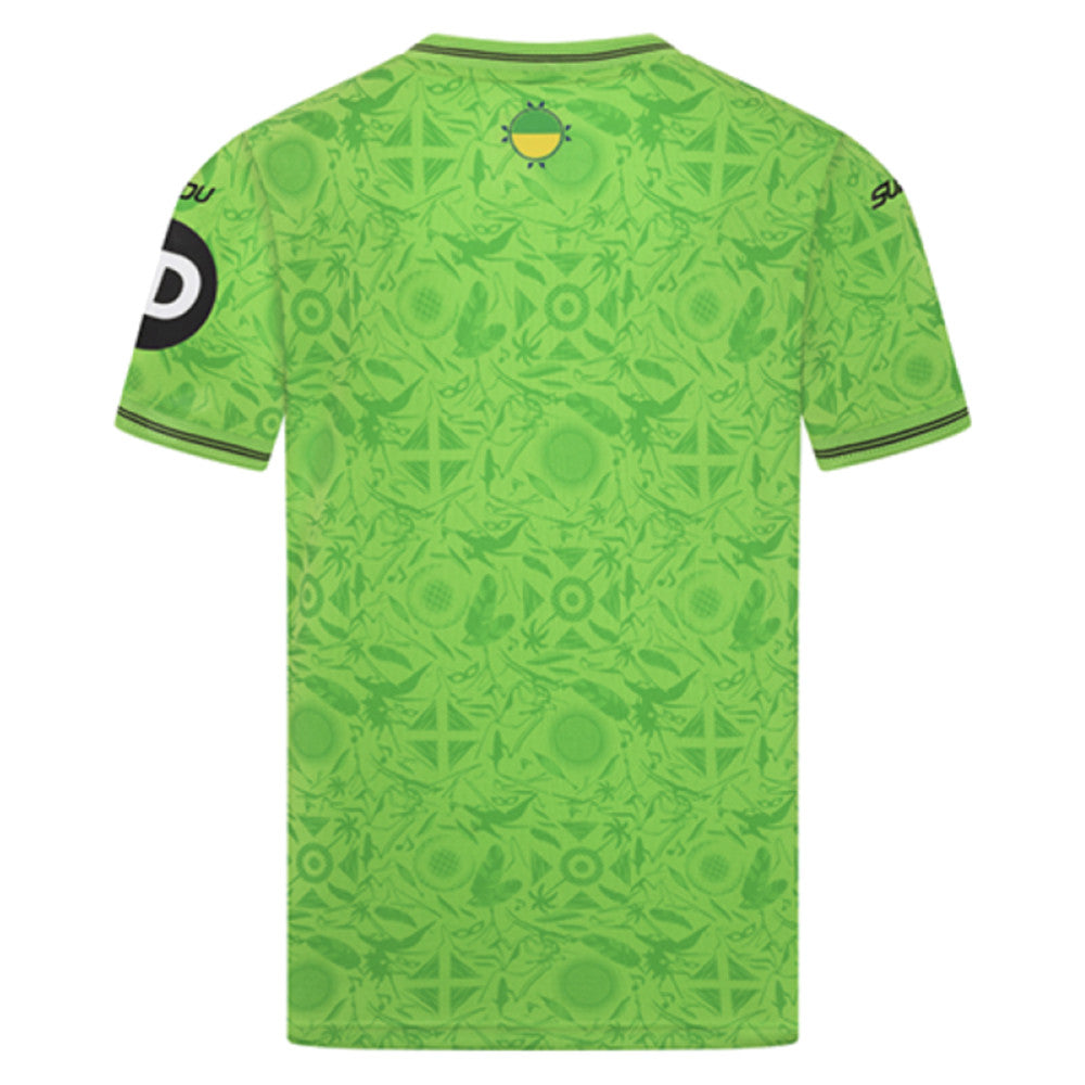 2025-2026 Wolves Goalkeeper Third Shirt (Green) - Kids_2