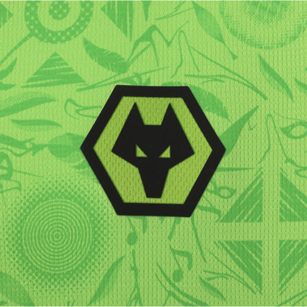 2025-2026 Wolves Goalkeeper Third Shirt (Green) - Kids_1