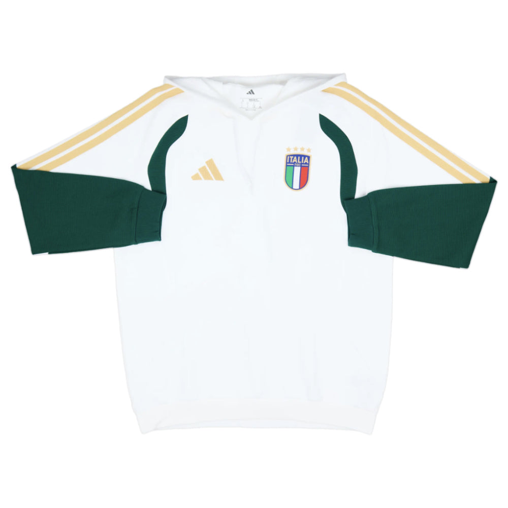 2026-2027 Italy Hooded Sweat Top (White)_0