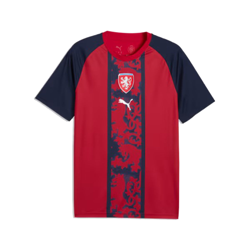 2026-2027 Czech Republic Warm Up Jersey (Dark Cherry)_0