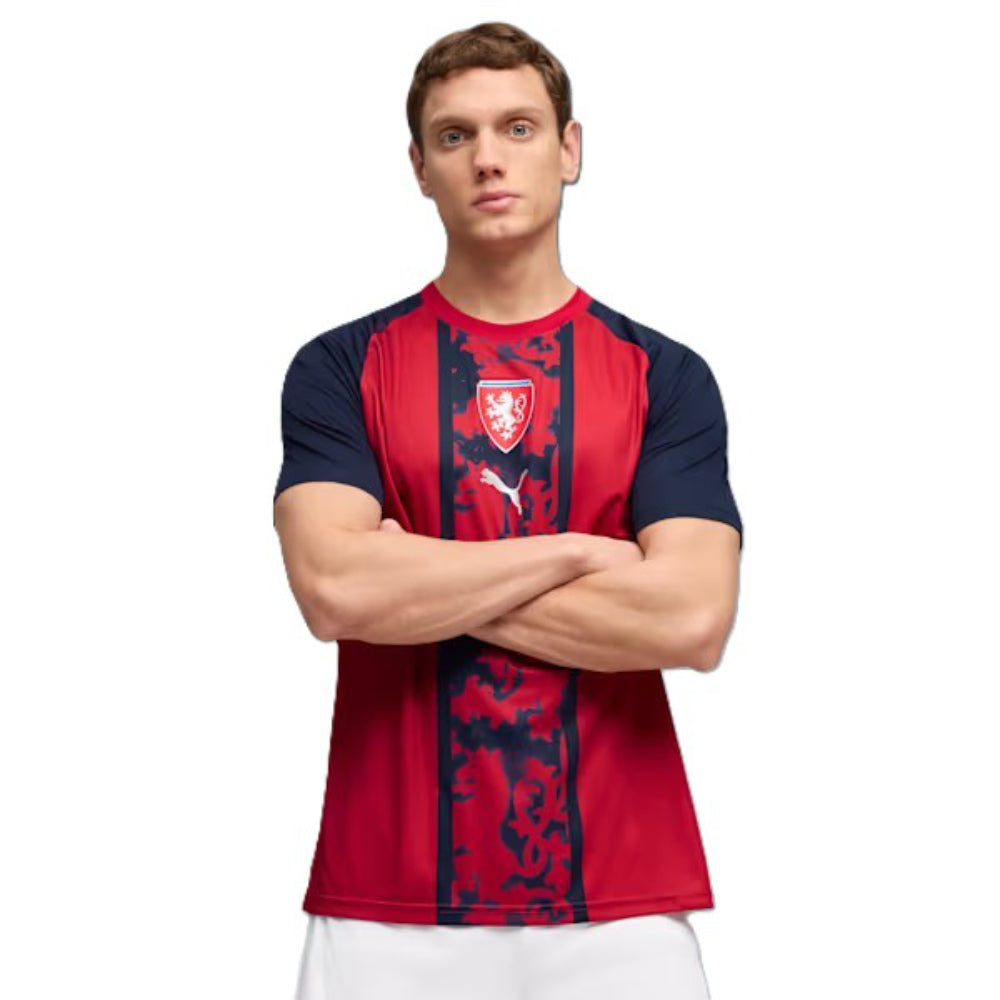 2026-2027 Czech Republic Warm Up Jersey (Dark Cherry)_1
