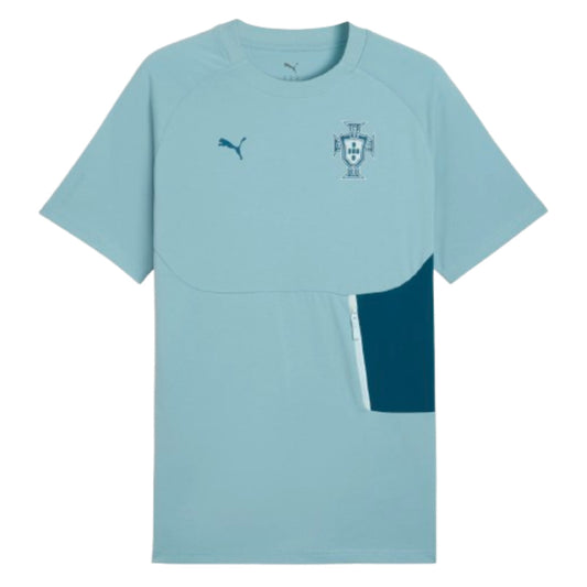 2026-2027 Portugal PumaTECH Pocket Tee (Seaform)_0