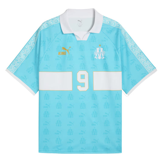 2026 Marseille KING Retro Jersey (Aqua)_0
