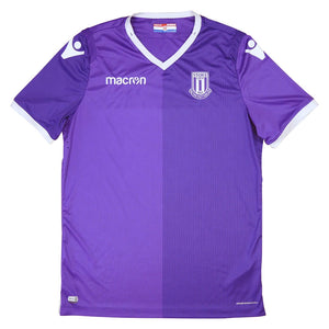 Stoke City 2018-19 Away Shirt (Kids) ((Excellent) XLB) (Your Name)_3