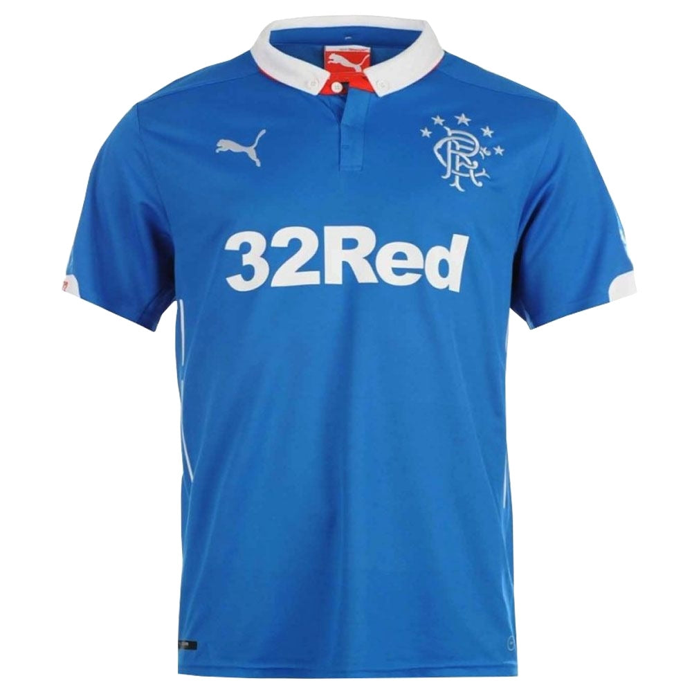 Rangers 2014-15 Home Shirt ((Excellent) L) (AMORUSO 4)_3