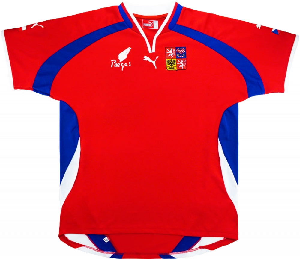 Czech Republic 2000-02 Home Shirt (XL) (Mint)_0