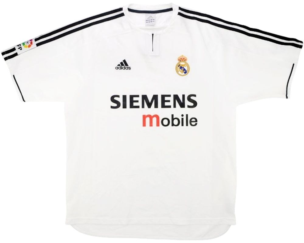 Real Madrid 2003-04 Home Shirt (XL) (Excellent)_0