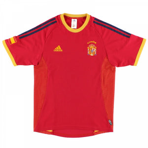 Spain 2002-04 Home Shirt (Good) (Puyol 5)_2