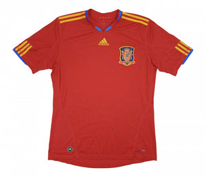 Spain 2010-11 Home Shirt (L) (Excellent)_0