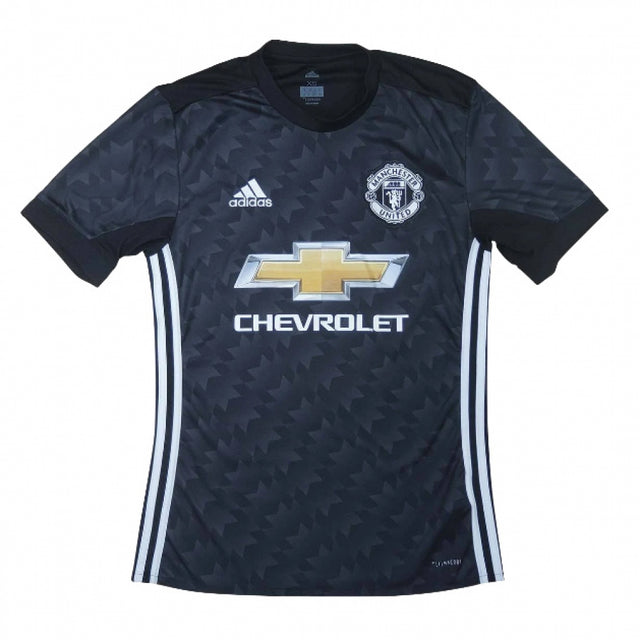 Manchester United 2017-18 Away Shirt ((Very Good) L) (Your Name)_3