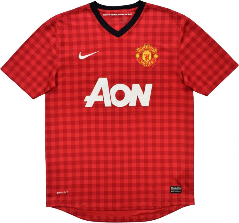 Manchester United 2012 13 Home Shirt S Good Classic Football Kit