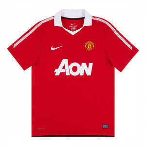 Manchester United 2010-11 Home Shirt (S) (Very Good)_0