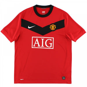 Manchester United 2009-10 Home Shirt (L) (Very Good)_0