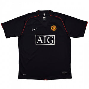 Manchester United 2007-09 Away Shirt (XL) (Excellent)_0