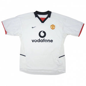 Manchester United 2002-03 Away Shirt (Beckham #7) ((Very Good) L)_1