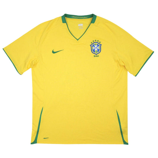 Brazil 2008-10 Home Shirt (XL) (Excellent)_0