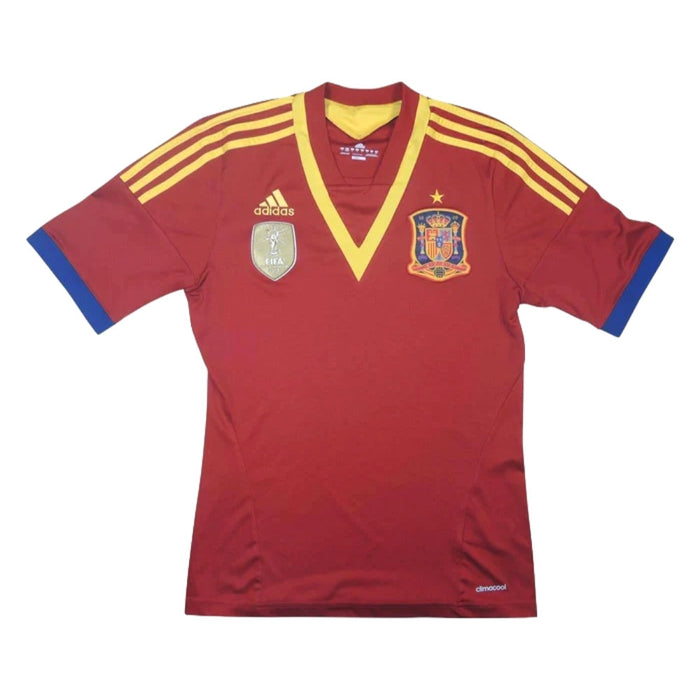 Spain 2013-14 Home Shirt (XL) (Excellent)