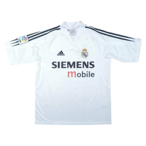 Real Madrid 2004-05 Home Shirt (Good)_0