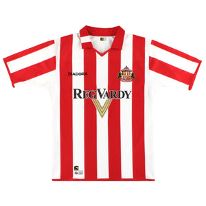 Sunderland 2004-05 Home Shirt (XL) (Very Good) (Caldwell 6)_2