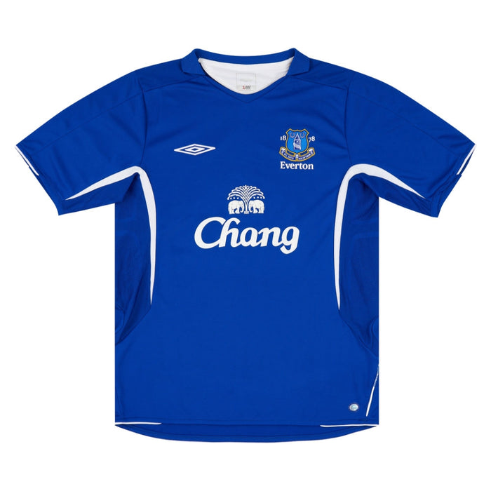 Everton 2005-06 Home Shirt ((Excellent) S)