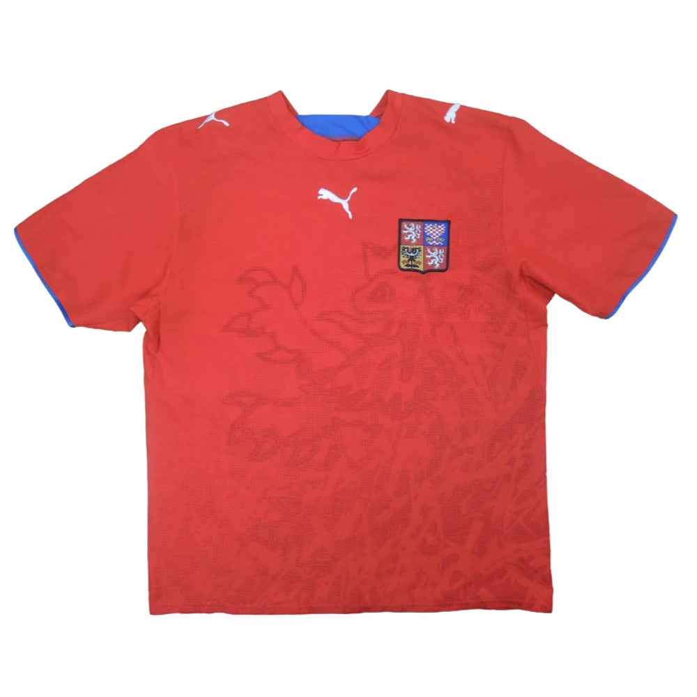 Czech Republic 2006-08 Home Shirt ((Excellent) L)_0