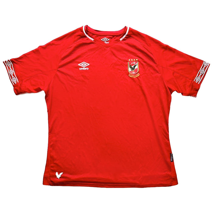 Al Ahly Egypt 2018-19 Home Shirt (Sponsorless) (3XL) (Excellent)