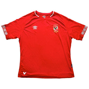 Al Ahly Egypt 2018-19 Home Shirt (Sponsorless) (3XL) (Excellent)_0