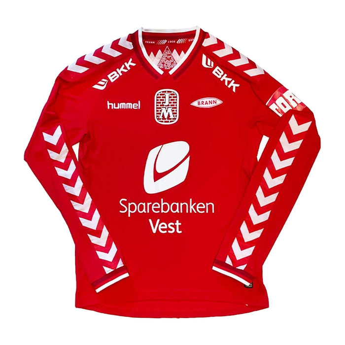 Brann 2013-14 Long Sleeve Home Shirt ((Excellent) L)