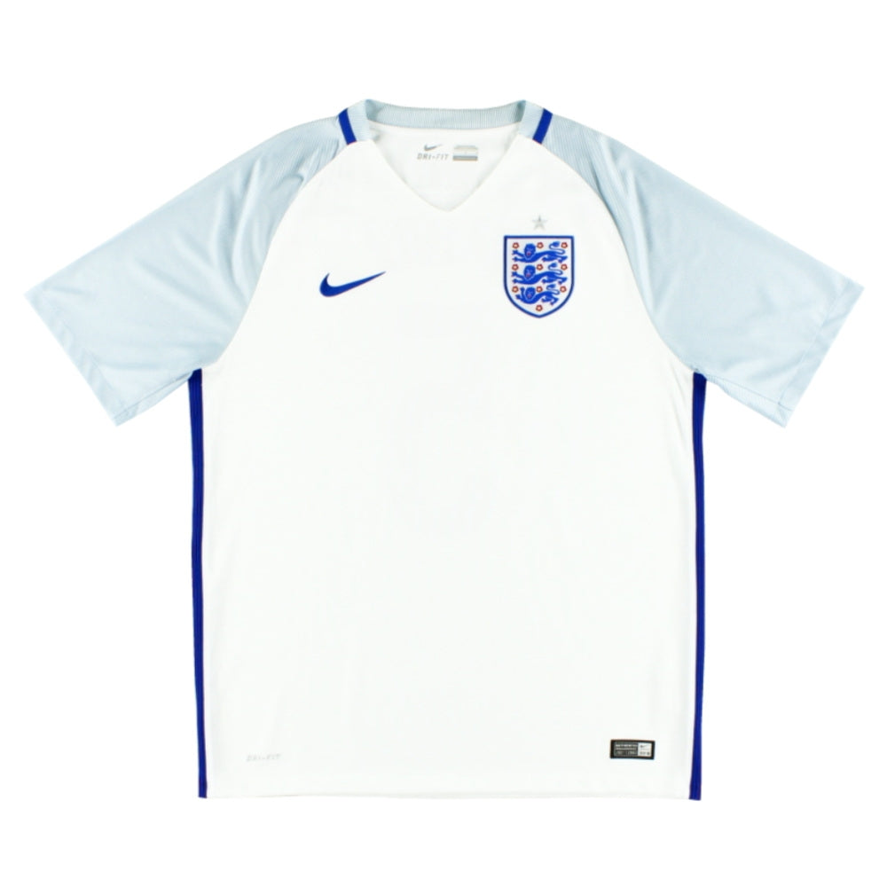 England 2016-17 Home Shirt (L) (Rose 3) (Very Good)_2