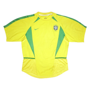 Brazil 2002-04 Home Shirt (L) (Good)_0