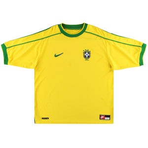 Brazil 1998-00 Home Shirt (Good)_0