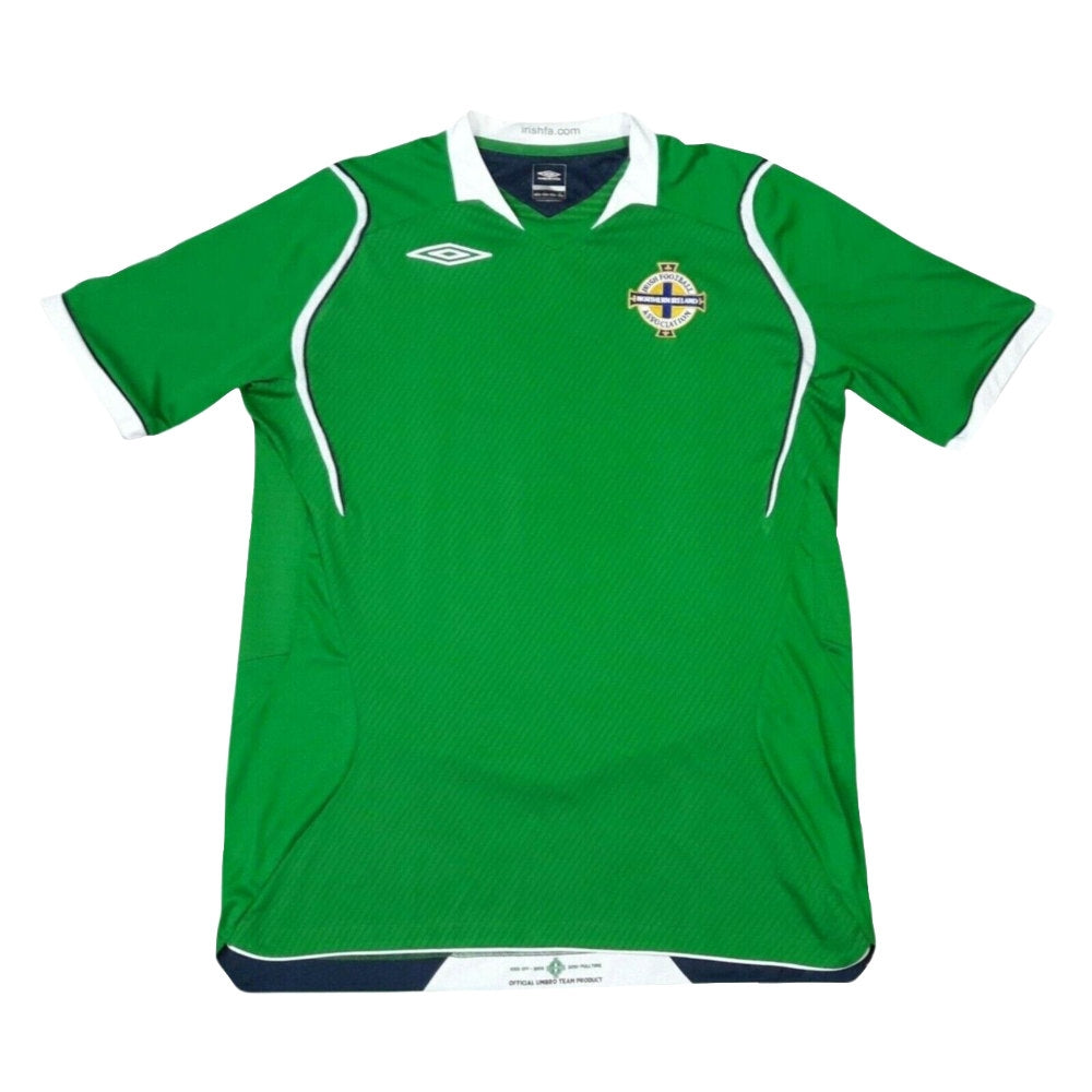 Northern Ireland 2008-09 Home Shirt ((Excellent) M)_0