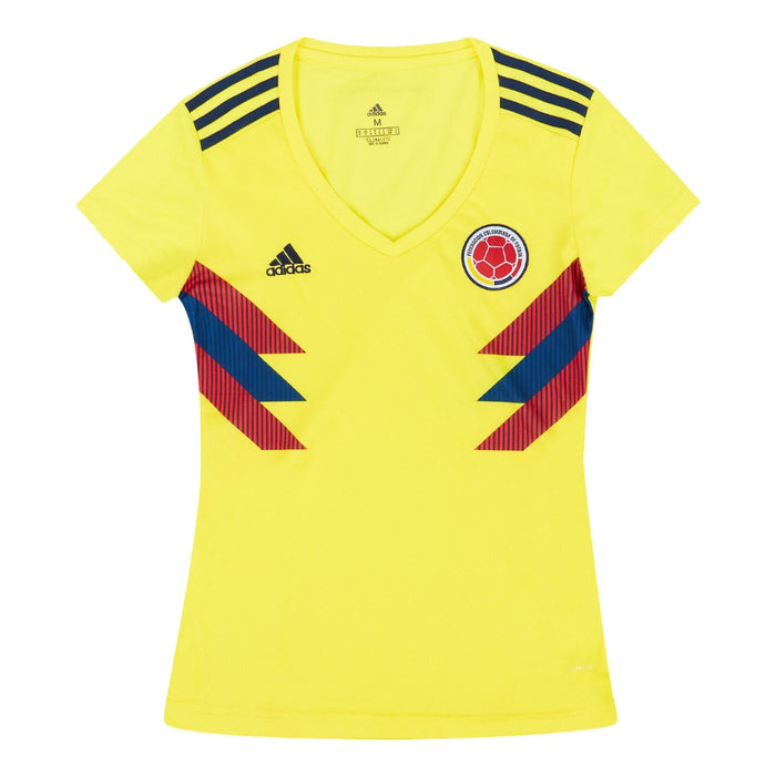 Colombia 2018-19 Womens Home Shirt (Womens XS) (Mint)