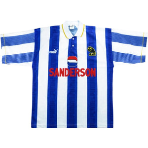 Sheffield Wednesday 1994-96 Home Shirt ((Excellent) XL)_0