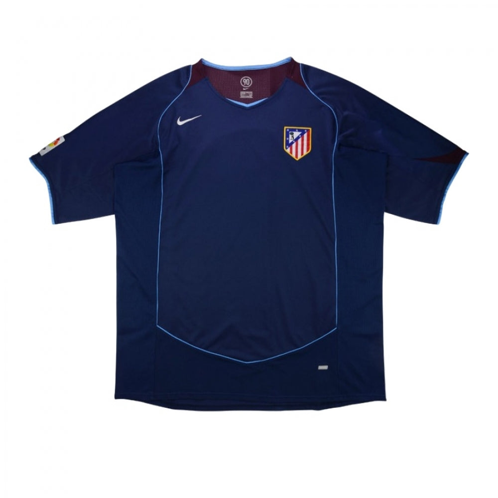 Atletico Madrid 2004 05 Away Shirt Good XL Classic Football Kit
