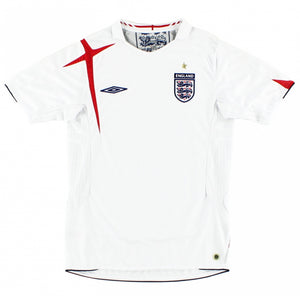 England 2006-08 Home Shirt (XL) (Good) (BECKHAM 7)_3