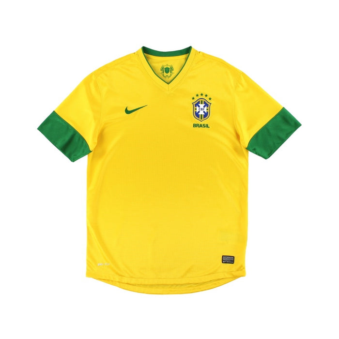 Brazil 2012-13 Home Shirt (M) (Good)