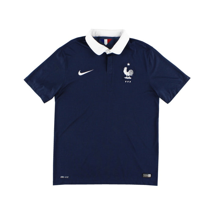 France 2014-15 Home Shirt (L) (Mint)