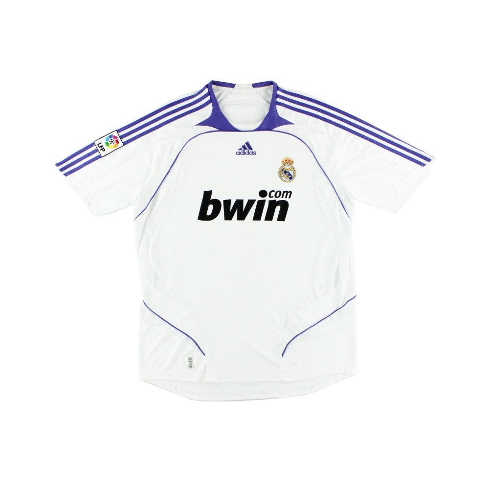 Real Madrid 2007-08 Home Shirt (XXXL) (Good)_0