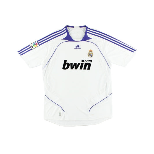 Real Madrid 2007-08 Home Shirt (L) (Fair)_0