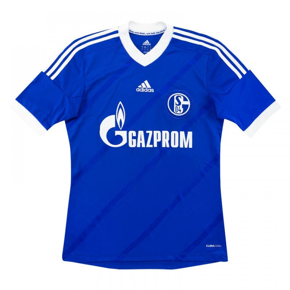 Schalke 2012-14 Home Shirt (XL) (Good)_0