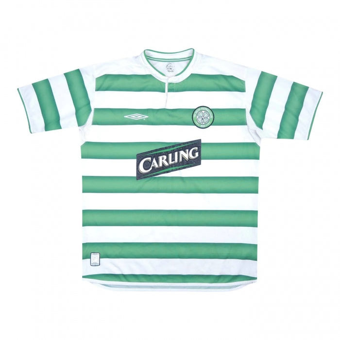 Celtic 2003-04 Home Shirt (XL) (Good)