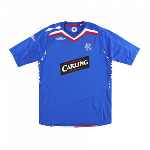 Rangers 2007-08 Home Shirt (M) (Good)_0