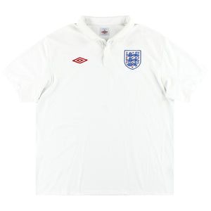 England 2009-10 Home Shirt (XXXL) (Good)_0