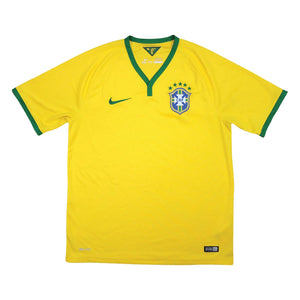 Brazil 2014-15 Home Shirt (S) (Excellent)_1