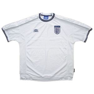 England 1999-00 Home Shirt (L) (Good) (Beckham 7)_3